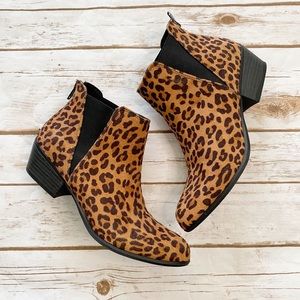 ESPIRIT Tiffany Leopard Ankle Boots